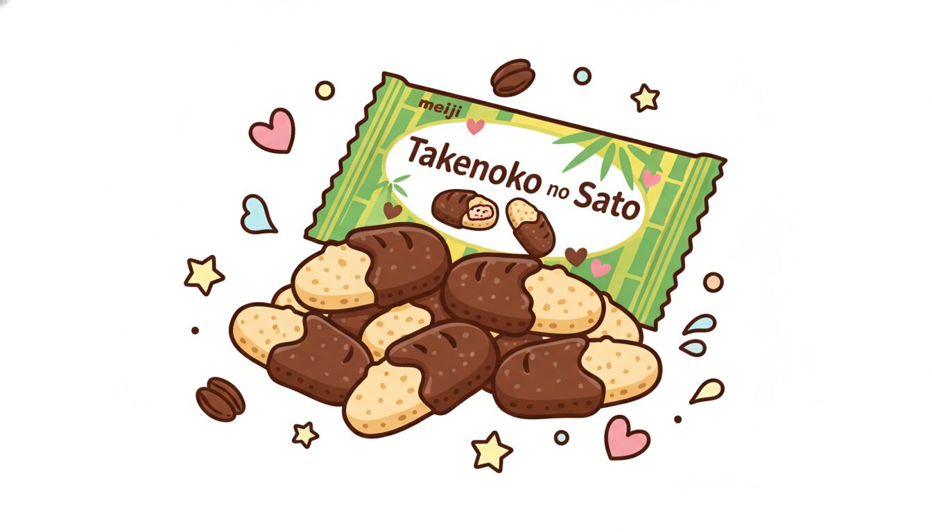 たけのこの里 かわいいイラスト